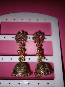 2 Pair Of Statement Ethnic Earrings