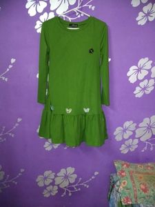 Green Casual Dress