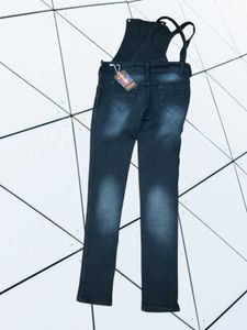 AB-87 Party Wear Denim Dungarees