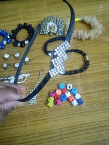 13 Combo of Hair Accessories Beautiful Bundle