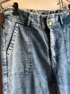 Blueish Gray Wash Denims