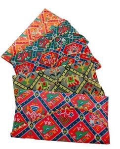 Colorful shagun envelope with jaipuri print-1 pc