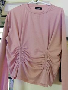 STYLI WOMEN&#39;S Pink Long Sleeve Top