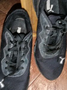 Puma Black Running Shoes