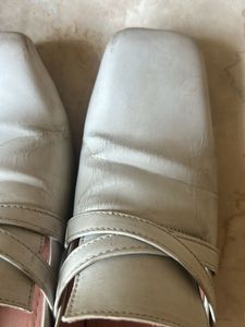 38 Size Comfortable Heel Sandals Criss Cross Desig