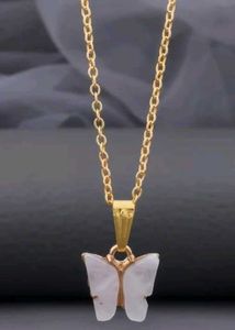 Butterfly Pendant Necklace