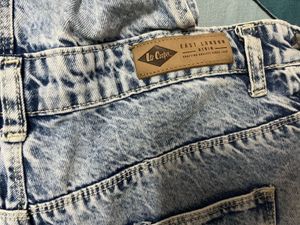 Denim Dungaree Shorts