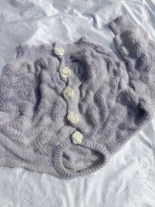 Pinterest Lavender Oversized Knit Cardigan 💜