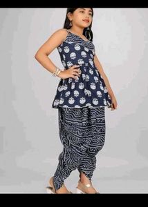 14_16 YrsNew girls kurti dhoti set Fix Price