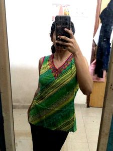 Elegant Green Kurta