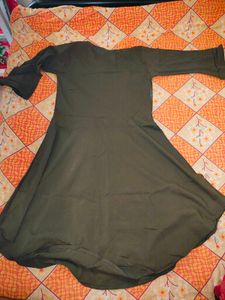 Soil-Green Dress