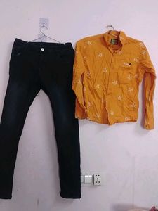 boys,shirt,jeans,not used,jeans waist,26,length,37
