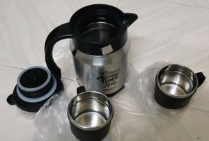 Nelcon Stainless Steel Tea Carafe Set New Non Used
