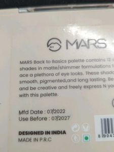 Mars Eyeshadow Palette