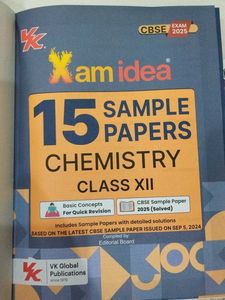 Class 12th Chemistry Xam Idea practice papers