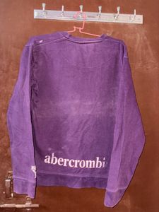 Abercrombie Purple Sweatshirt