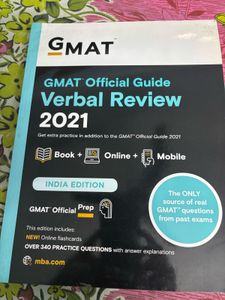GMAT Official Guide Verbal Review 2021