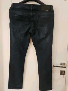 Dark Blue Denim Jeans