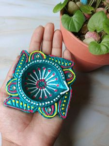 Saavan Special New Green Diya Collection