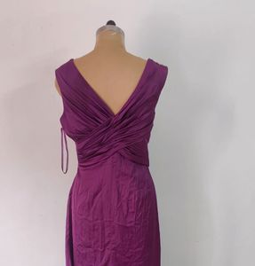 Elegant Purple Maxi Dress