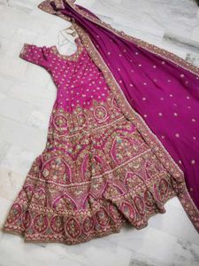 Dabka Embroidery Gown