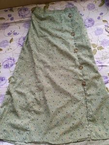 Floral Print Skirt