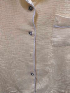 Aesthetic Pastel Yellow Korean Style Top