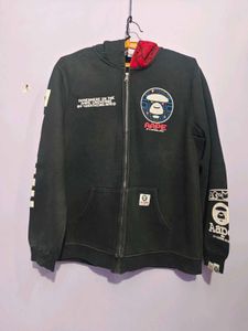 Aape Full Zip Hoodie Size XXL