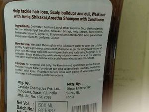 Cassidy Shampoo result amazing 10/10