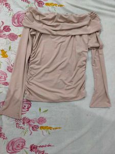 Elegant Off-Shoulder Long Sleeve Top