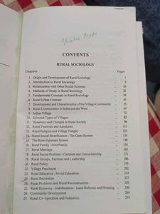 Rural &amp; Urban Sociology