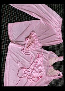 Pink Lingerie Set