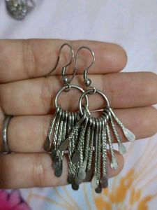 Silver Dangle Earrings