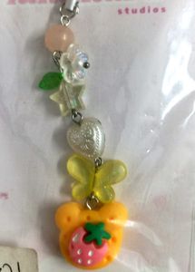 🍓🐻 Kawaii Strawberry Bear Cute Phone Charm
