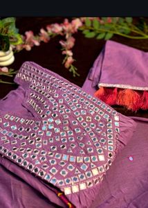 Party Wear Pure Cotton Suit Set