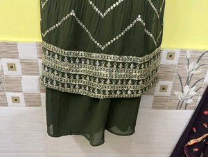 Elegant Green Kurta Set