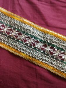 Yellow Colour And Green Golden Leas Piece