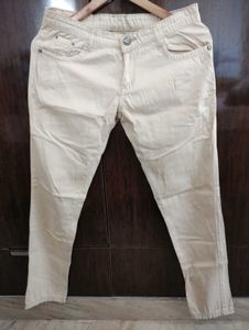 Ankle Length Trouser For Women, Khaki