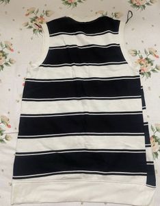 H&amp;m Stripped V Neck Dress
