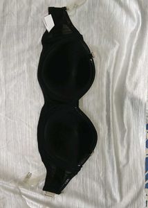 Black Mesh Bra