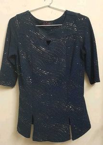 Sparkly Blue Top