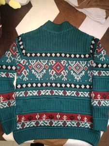 Retro Nordic Pattern Sweater