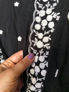 Forever 21 White Flower Top