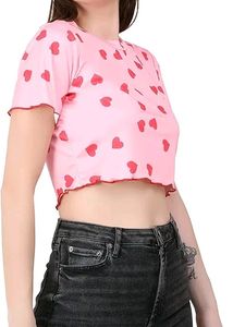 StreetStyleStore Pink Crop top