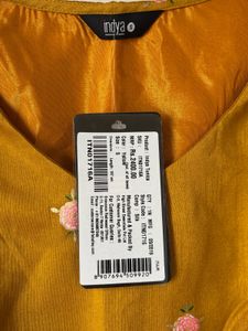 Elegant Mustard Kurta