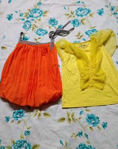 2 Tops For Baby Girl