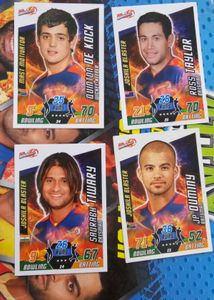 Topps Cricket Attax 2014 Delhi Daredevils Cards