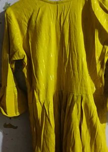 Elegant Yellow Kurta