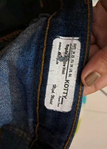 Dark blue denim for women