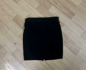 Black Mini Skirt.